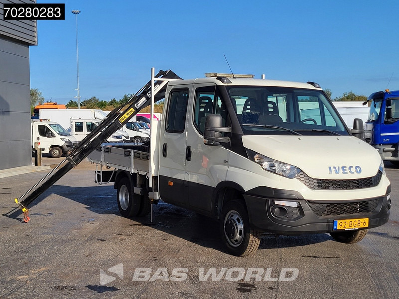Iveco Daily 50C17 3,0L Automaat 170PK HIAB 017T-2 DC Open laadbak Dubbellucht Airco Euro6 Pickup Crane Kraanwagen Kranwagen Pritsche Airco D - Madelauto: pilt 3 Iveco Daily 50C17 3,0L Automaat 170PK HIAB 017T-2 DC Open laadbak Dubbellucht Airco Euro6 Pickup Crane Kraanwagen Kranwagen Pritsche Airco D - Madelauto: pilt 3