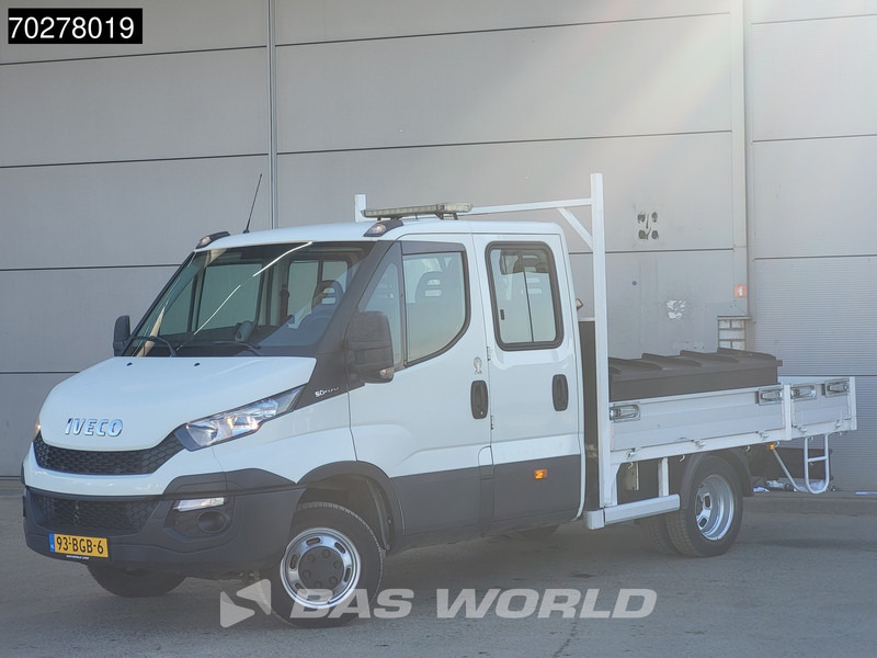 Iveco Daily 50C17 3.0L Automaat DC Open laadbak Kraan Hiab 017T-2 Airco APK 10-2025 Pickup Crane Kraanwagen Pritsche Airco Dubbel cabine - Madelauto: pilt 5 Iveco Daily 50C17 3.0L Automaat DC Open laadbak Kraan Hiab 017T-2 Airco APK 10-2025 Pickup Crane Kraanwagen Pritsche Airco Dubbel cabine - Madelauto: pilt 5