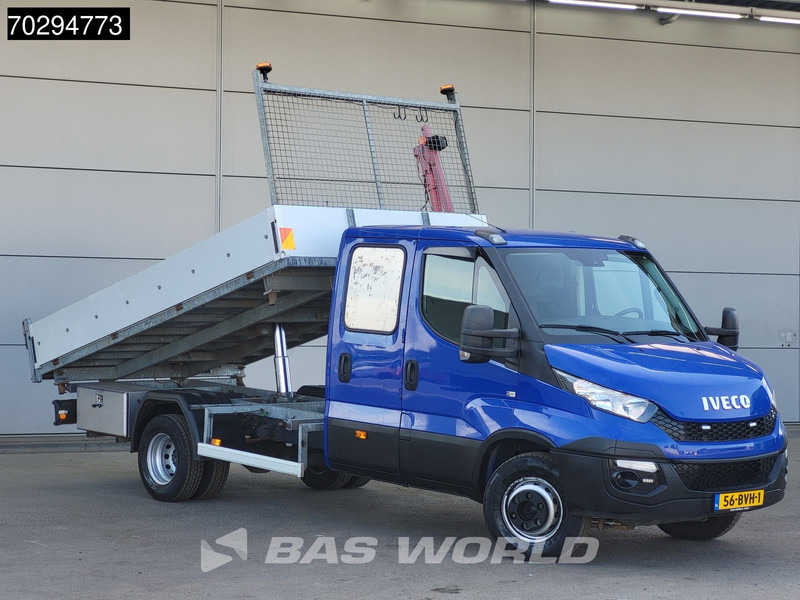 Iveco Daily 70C17 Drie-Zijdige 3.0L Kipper 7-tons Kraan Dubbellucht 170PK 3,5t Trekhaak Airco Tipper Benne Kieper Kraanwagen Crane Kranwagen - Tarbesõiduk kallur: pilt 5 Iveco Daily 70C17 Drie-Zijdige 3.0L Kipper 7-tons Kraan Dubbellucht 170PK 3,5t Trekhaak Airco Tipper Benne Kieper Kraanwagen Crane Kranwagen - Tarbesõiduk kallur: pilt 5