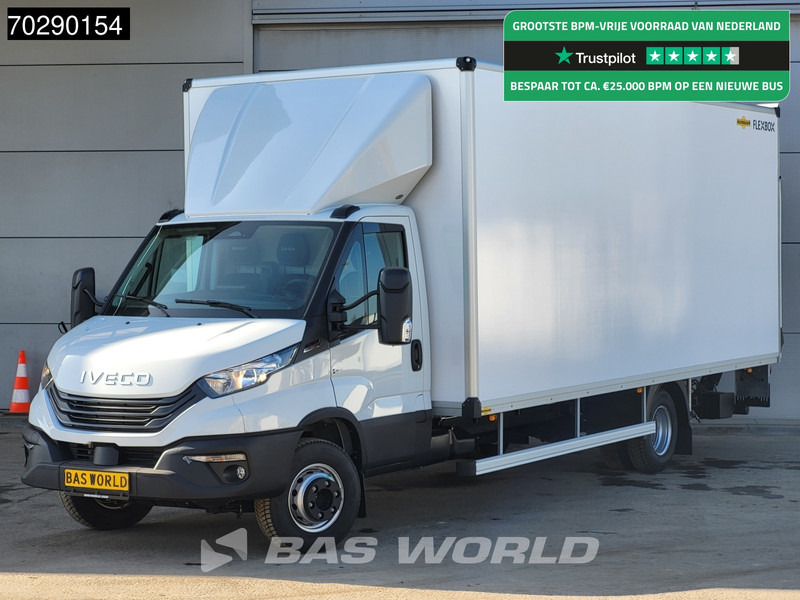 Iveco Daily 70C18 3.0L 180PK Laadklep 7tons Bakwagen Luchtvering Dubbellucht 2025model ACC Navi Camera Airco Meubelbak Koffer 35m3 Airco - Tarbesõiduk furgoon: pilt 1 Iveco Daily 70C18 3.0L 180PK Laadklep 7tons Bakwagen Luchtvering Dubbellucht 2025model ACC Navi Camera Airco Meubelbak Koffer 35m3 Airco - Tarbesõiduk furgoon: pilt 1