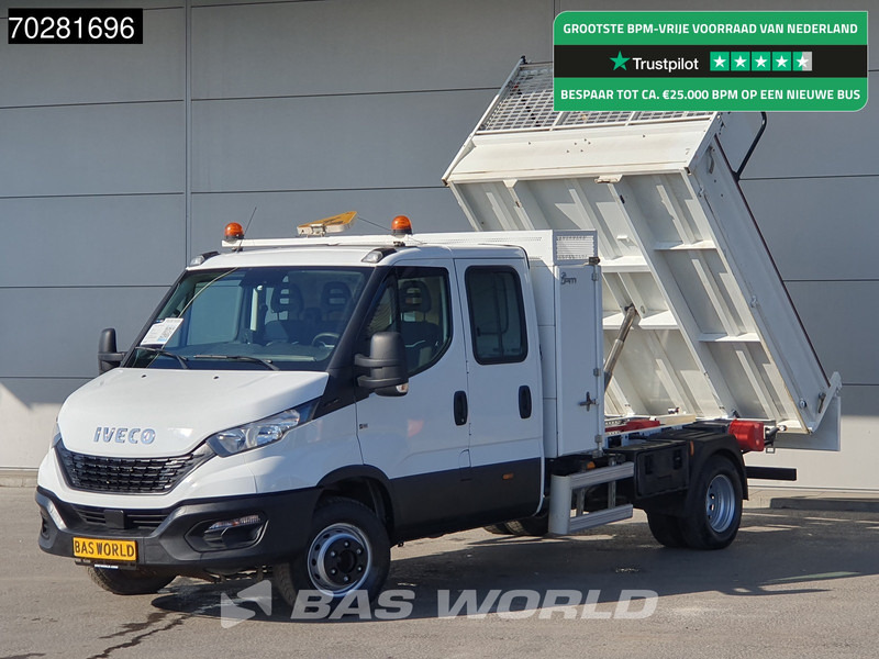 Iveco Daily 70C18 3.0L Kipper Dubbel Cabine Dubbellucht 3,5t Trekhaak Airco Cruise Euro6 Tipper Benne Kieper 2m3 Airco Trekhaak Cruise contr - Tarbesõiduk kallur: pilt 1 Iveco Daily 70C18 3.0L Kipper Dubbel Cabine Dubbellucht 3,5t Trekhaak Airco Cruise Euro6 Tipper Benne Kieper 2m3 Airco Trekhaak Cruise contr - Tarbesõiduk kallur: pilt 1