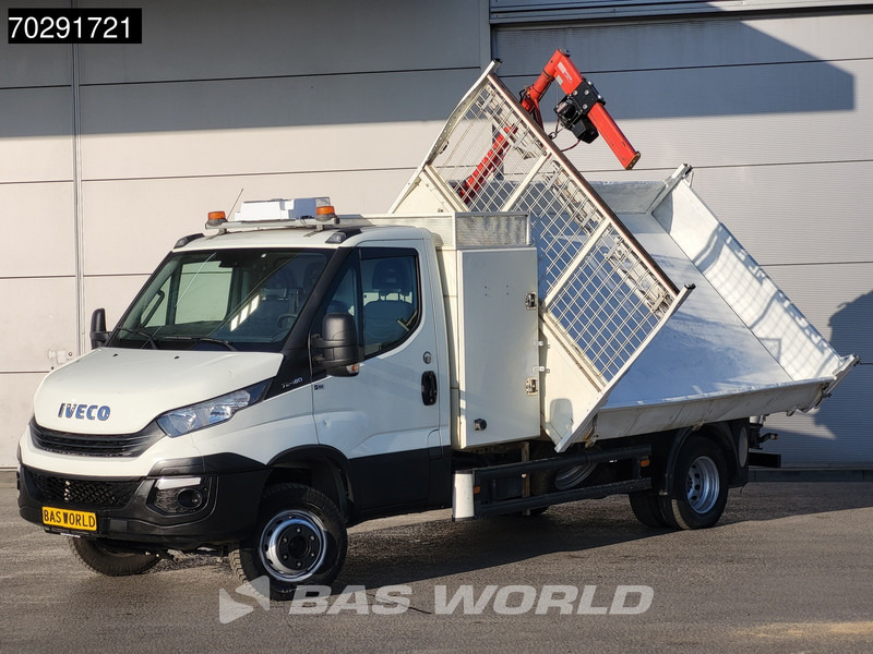 Iveco Daily 70C18 3.0L Open Laadbak 500KG Kraan Kraanwagen Open Laadbak 3,5t Trekhaak Airco Cruise Euro6 Kraan Crane Kranwagen Pritsche Pick - Madelauto: pilt 3 Iveco Daily 70C18 3.0L Open Laadbak 500KG Kraan Kraanwagen Open Laadbak 3,5t Trekhaak Airco Cruise Euro6 Kraan Crane Kranwagen Pritsche Pick - Madelauto: pilt 3
