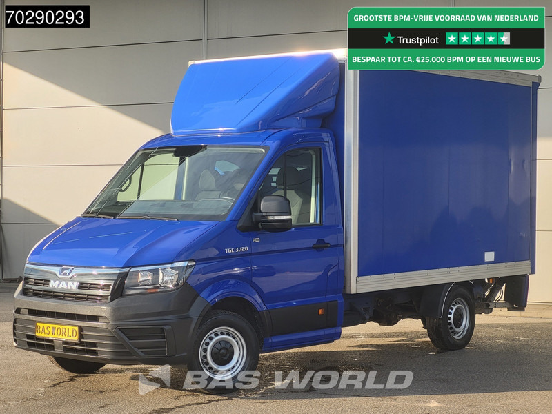 MAN TGE 3.120 D'Hollandia 1000KG Laadklep Bakwagen Airco Euro6 Meubelbak Koffer 15m3 Airco - Tarbesõiduk furgoon: pilt 1 MAN TGE 3.120 D'Hollandia 1000KG Laadklep Bakwagen Airco Euro6 Meubelbak Koffer 15m3 Airco - Tarbesõiduk furgoon: pilt 1