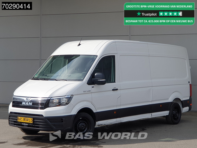MAN TGE 3.140 Automaat L4H3 Airco Camera Parkeersensoren Euro6 L3H2 15m3 Airco - Kaubik: pilt 1 MAN TGE 3.140 Automaat L4H3 Airco Camera Parkeersensoren Euro6 L3H2 15m3 Airco - Kaubik: pilt 1