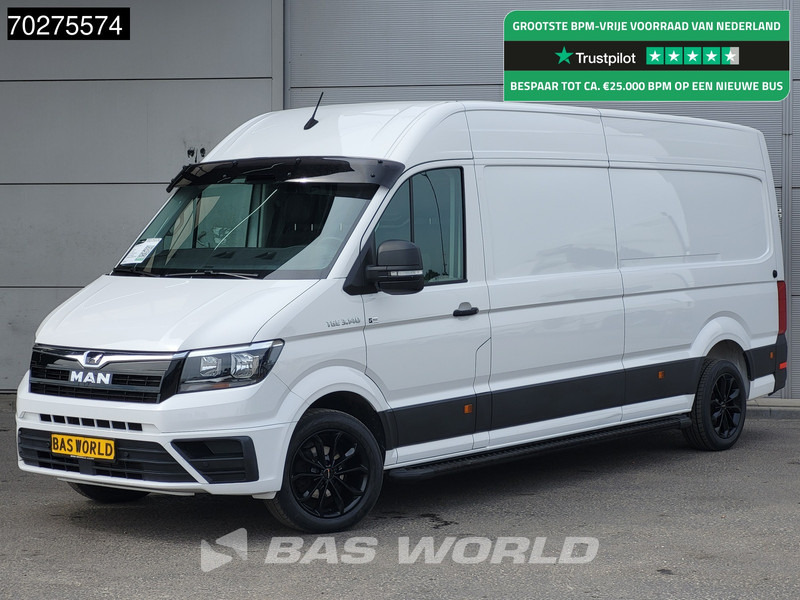MAN TGE 3.140 Automaat Special Edition L4H3 Airco Camera Parkeersensoren L3H2 14m3 Airco - Kaubik: pilt 1 MAN TGE 3.140 Automaat Special Edition L4H3 Airco Camera Parkeersensoren L3H2 14m3 Airco - Kaubik: pilt 1