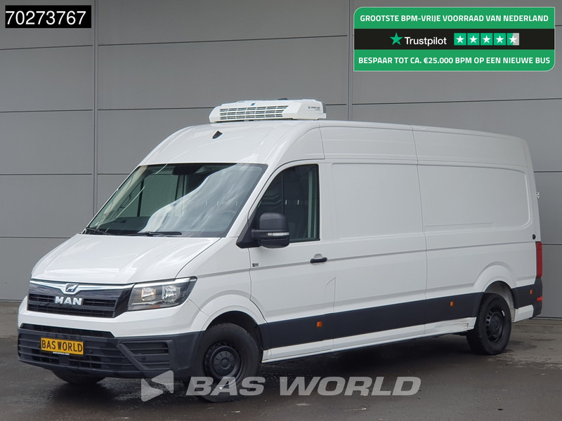 MAN TGE 3.140 Koelwagen Automaat Thermo King V-200 MAX L4H3 Airco Camera Parkeersensoren L3H2 Euro6 Koel Koeler Kühl Kühler Kühlwagen 12m3 Air - Tarbesõiduk külmik: pilt 1 MAN TGE 3.140 Koelwagen Automaat Thermo King V-200 MAX L4H3 Airco Camera Parkeersensoren L3H2 Euro6 Koel Koeler Kühl Kühler Kühlwagen 12m3 Air - Tarbesõiduk külmik: pilt 1