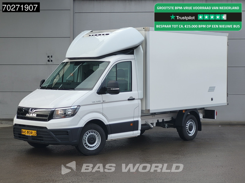 MAN TGE 3.140 Koelwagen Zijdeur Carrier CITIMAX 280 Bakwagen Koel Koeler KÜHLER 13m3 Airco - Tarbesõiduk külmik: pilt 1 MAN TGE 3.140 Koelwagen Zijdeur Carrier CITIMAX 280 Bakwagen Koel Koeler KÜHLER 13m3 Airco - Tarbesõiduk külmik: pilt 1