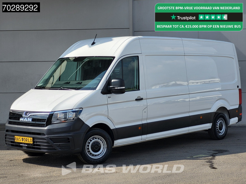MAN TGE 3.140 L4H3 Trekhaak Airco Cruise Camera Parkeersensoren Euro6 L3H2 15m3 Airco Trekhaak Cruise control - Kaubik: pilt 1 MAN TGE 3.140 L4H3 Trekhaak Airco Cruise Camera Parkeersensoren Euro6 L3H2 15m3 Airco Trekhaak Cruise control - Kaubik: pilt 1