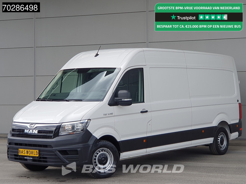 MAN TGE 3.140 L4H3 Trekhaak Airco Cruise Camera Parkeersensoren Euro6 L3H2 15m3 Airco Trekhaak Cruise control - Kaubik: pilt 1 MAN TGE 3.140 L4H3 Trekhaak Airco Cruise Camera Parkeersensoren Euro6 L3H2 15m3 Airco Trekhaak Cruise control - Kaubik: pilt 1