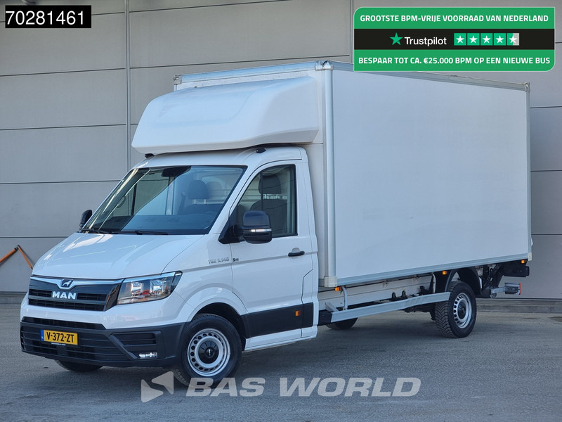 MAN TGE 3.140 Laadklep Zijdeur Bakwagen Lat om Lat Navi Camera Airco Cruise Meubelbak Koffer 21m3 Airco Cruise control - Tarbesõiduk furgoon: pilt 1 MAN TGE 3.140 Laadklep Zijdeur Bakwagen Lat om Lat Navi Camera Airco Cruise Meubelbak Koffer 21m3 Airco Cruise control - Tarbesõiduk furgoon: pilt 1