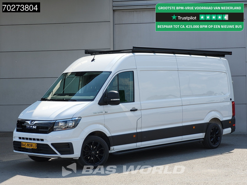 MAN TGE 3.140 Special Edition! Automaat L4H3 Airco Camera Imperiaal Velgen Parkeersensoren L3H2 14m3 Airco - Kaubik: pilt 1 MAN TGE 3.140 Special Edition! Automaat L4H3 Airco Camera Imperiaal Velgen Parkeersensoren L3H2 14m3 Airco - Kaubik: pilt 1
