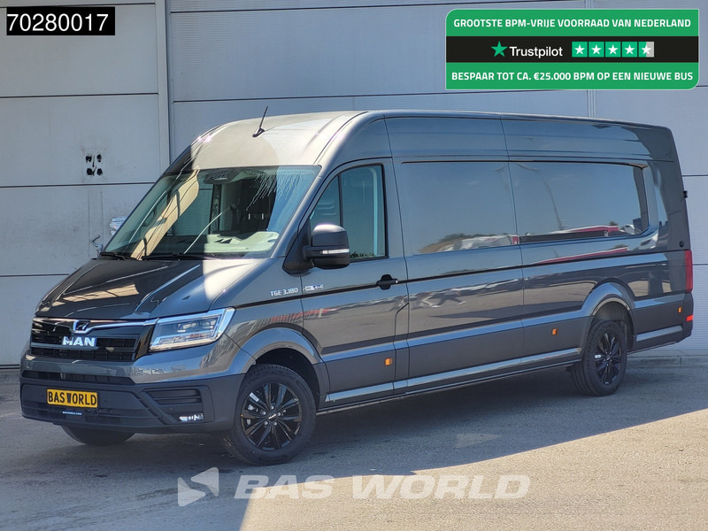 MAN TGE 3.180 4x4 Automaat 2025 Facelift L5H3 ACC LED Navi Airco Camera Parkeersensoren 4WD Allrad L5 Long 17m3 - Kaubik: pilt 1 MAN TGE 3.180 4x4 Automaat 2025 Facelift L5H3 ACC LED Navi Airco Camera Parkeersensoren 4WD Allrad L5 Long 17m3 - Kaubik: pilt 1