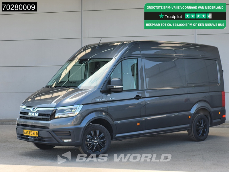 MAN TGE 3.180 4x4 Automaat L3H3 LED ACC Navi Airco Cruise Camera Parkeersensoren L2H2 Allrad 4WD 12m3 Airco - Kaubik: pilt 1 MAN TGE 3.180 4x4 Automaat L3H3 LED ACC Navi Airco Cruise Camera Parkeersensoren L2H2 Allrad 4WD 12m3 Airco - Kaubik: pilt 1