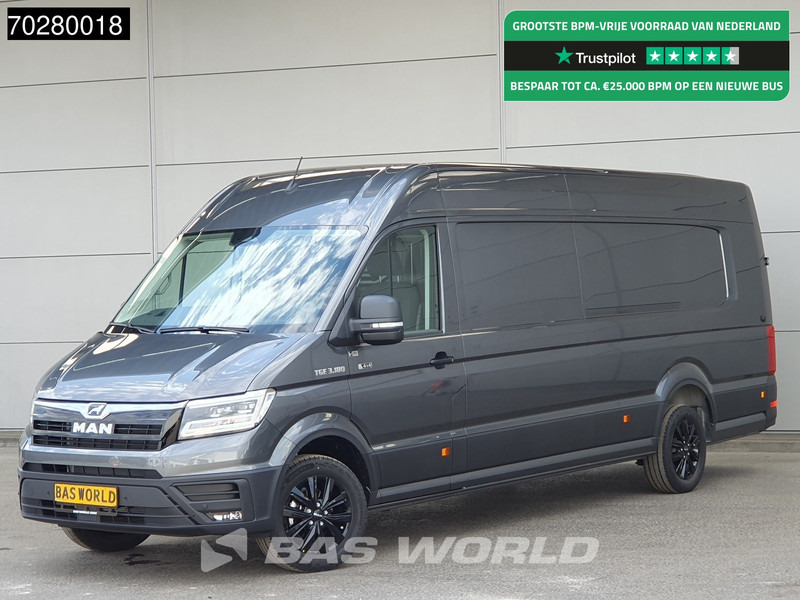 MAN TGE 3.180 4x4 Automaat L5H3 LED ACC Navi Airco Camera Parkeersensoren Euro6 L5 Allrad 4WD 17m3 Airco - Kaubik: pilt 1 MAN TGE 3.180 4x4 Automaat L5H3 LED ACC Navi Airco Camera Parkeersensoren Euro6 L5 Allrad 4WD 17m3 Airco - Kaubik: pilt 1