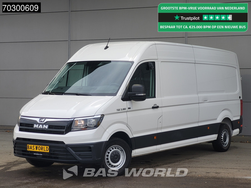 MAN TGE 3.180 Automaat 180PK L3H3 Trekhaak Airco Cruise Camera Parkeersensoren Euro6 L2H2 Airco Cruise control - Kaubik: pilt 1 MAN TGE 3.180 Automaat 180PK L3H3 Trekhaak Airco Cruise Camera Parkeersensoren Euro6 L2H2 Airco Cruise control - Kaubik: pilt 1