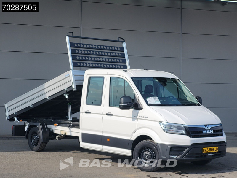 MAN TGE 3.180 Driezijdige Kipper Automaat Dubbel Cabine 2025 Facelift 180PK Trekhaak LED Navi ACC Airco Cruise Euro6 Kipper Tippe Benne Kieper - Tarbesõiduk kallur: pilt 2 MAN TGE 3.180 Driezijdige Kipper Automaat Dubbel Cabine 2025 Facelift 180PK Trekhaak LED Navi ACC Airco Cruise Euro6 Kipper Tippe Benne Kieper - Tarbesõiduk kallur: pilt 2