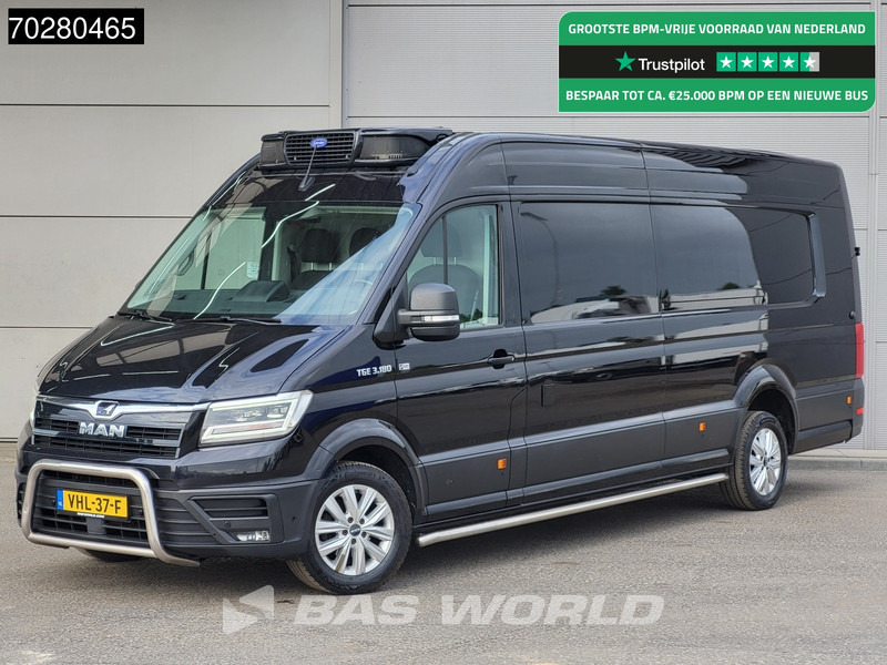 MAN TGE 3.180 Koelwagen Bi-Temp Vriezer Automaat Carrier Pulsor 400mt 230V stekker Trekhaak ACC LED Navi Airco Camera Parkeersensoren Koel Koe - Tarbesõiduk külmik: pilt 1 MAN TGE 3.180 Koelwagen Bi-Temp Vriezer Automaat Carrier Pulsor 400mt 230V stekker Trekhaak ACC LED Navi Airco Camera Parkeersensoren Koel Koe - Tarbesõiduk külmik: pilt 1