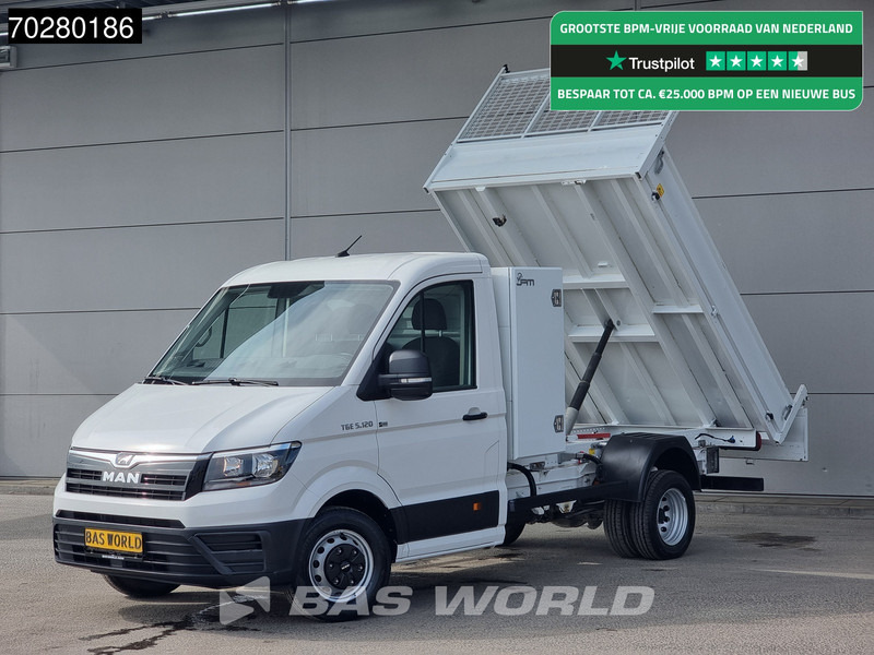 MAN TGE 5.120 Kipper Dubbellucht 3500kg trekhaak Navi Airco Cruise Tipper Benne Kieper Airco Cruise control - Tarbesõiduk kallur: pilt 1 MAN TGE 5.120 Kipper Dubbellucht 3500kg trekhaak Navi Airco Cruise Tipper Benne Kieper Airco Cruise control - Tarbesõiduk kallur: pilt 1