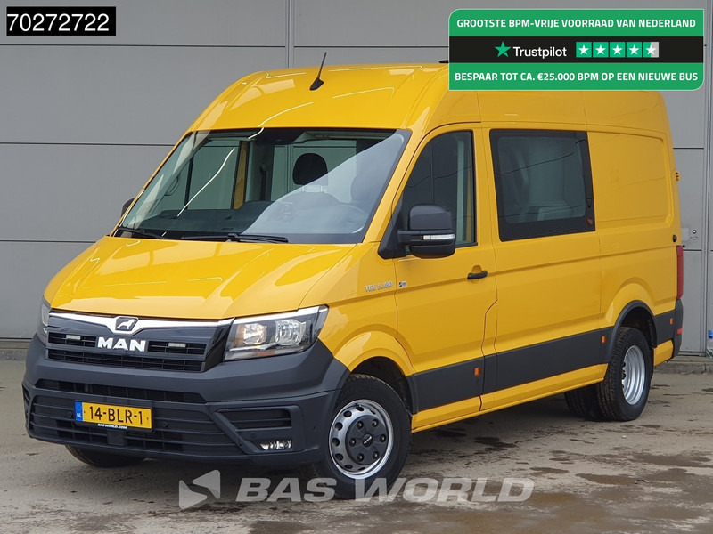 MAN TGE 5.180 Automaat Dubbel Cabine Dubbellucht Werkplaatsinrichting Trekhaak Omvormer Camera Parkeersensoren Airco Cruise L2H2 8m3 Airco Dub - Kaubik: pilt 1 MAN TGE 5.180 Automaat Dubbel Cabine Dubbellucht Werkplaatsinrichting Trekhaak Omvormer Camera Parkeersensoren Airco Cruise L2H2 8m3 Airco Dub - Kaubik: pilt 1