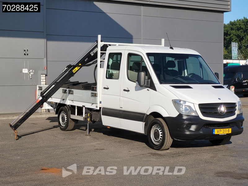 Mercedes-Benz Sprinter 310 CDI Euro6 Automaat Open laadbak Kraanwagen HIAB 017T-2 Navi Airco Euro6 Kraan Crane Kranwagen Pickup Pritsche Airco - Madelauto: pilt 1 Mercedes-Benz Sprinter 310 CDI Euro6 Automaat Open laadbak Kraanwagen HIAB 017T-2 Navi Airco Euro6 Kraan Crane Kranwagen Pickup Pritsche Airco - Madelauto: pilt 1