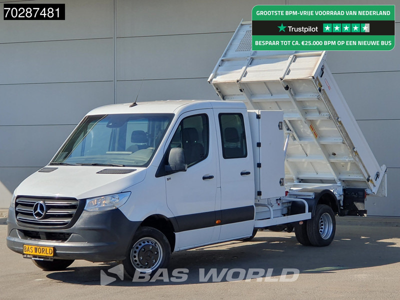 Mercedes-Benz Sprinter 514 CDI Kipper met Kist Dubbel Cabine Dubbellucht 3,5t Trekhaak Airco Cruise Euro6 Tipper Benne Kieper 2m3 Airco Trekhaak Cruise - Tarbesõiduk kallur: pilt 1 Mercedes-Benz Sprinter 514 CDI Kipper met Kist Dubbel Cabine Dubbellucht 3,5t Trekhaak Airco Cruise Euro6 Tipper Benne Kieper 2m3 Airco Trekhaak Cruise - Tarbesõiduk kallur: pilt 1