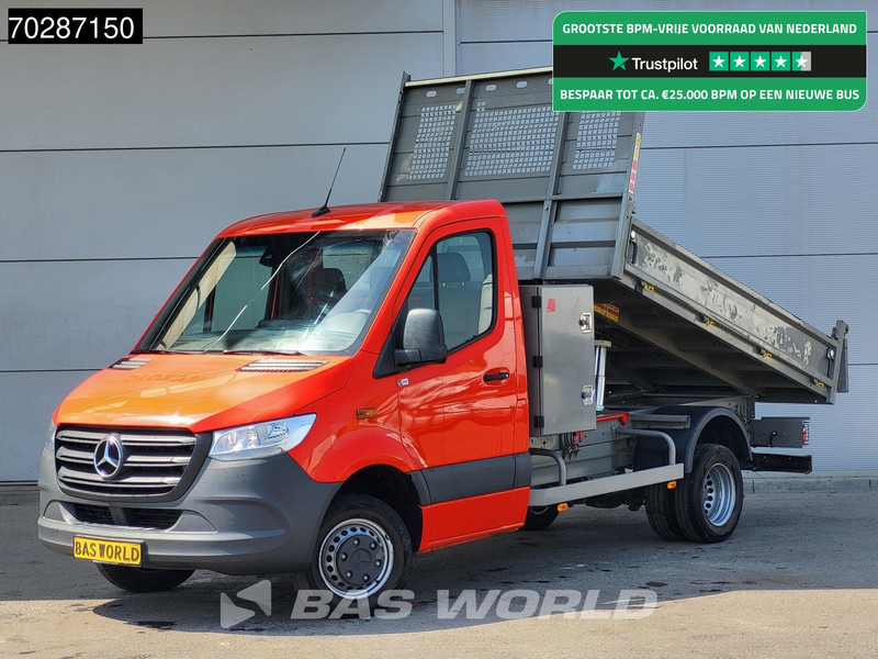 Mercedes-Benz Sprinter 514 CDI Kipper met Kist Dubbellucht 3,5t Trekhaak Airco Cruise Euro6 Tipper Benne Kieper 2m3 Airco Trekhaak Cruise control - Tarbesõiduk kallur: pilt 1 Mercedes-Benz Sprinter 514 CDI Kipper met Kist Dubbellucht 3,5t Trekhaak Airco Cruise Euro6 Tipper Benne Kieper 2m3 Airco Trekhaak Cruise control - Tarbesõiduk kallur: pilt 1