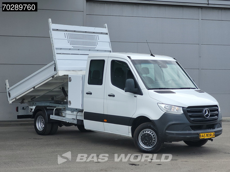 Mercedes-Benz Sprinter 514 CDI Open Laadbak met Kist Dubbel Cabine Dubbellucht 3,5t Trekhaak Airco Cruise MBUX CarPlay Euro6 Pritsche Pickup Open Box 2 - Madelauto: pilt 3 Mercedes-Benz Sprinter 514 CDI Open Laadbak met Kist Dubbel Cabine Dubbellucht 3,5t Trekhaak Airco Cruise MBUX CarPlay Euro6 Pritsche Pickup Open Box 2 - Madelauto: pilt 3