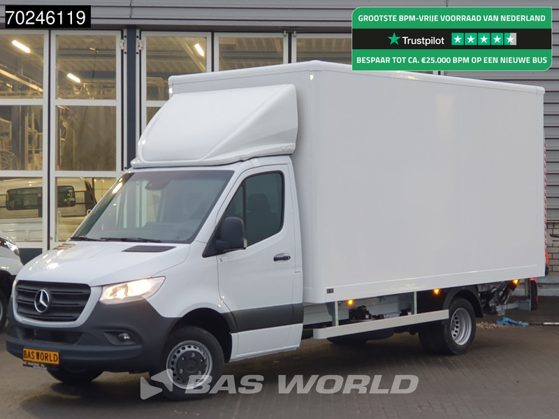 Mercedes-Benz Sprinter 515 CDI Automaat 1000kg Laadklep Dubbellucht Bakwagen MBUX Airco Cruise MBUX Koffer Meubelbak 21m3 Airco Cruise control - Tarbesõiduk furgoon: pilt 1 Mercedes-Benz Sprinter 515 CDI Automaat 1000kg Laadklep Dubbellucht Bakwagen MBUX Airco Cruise MBUX Koffer Meubelbak 21m3 Airco Cruise control - Tarbesõiduk furgoon: pilt 1