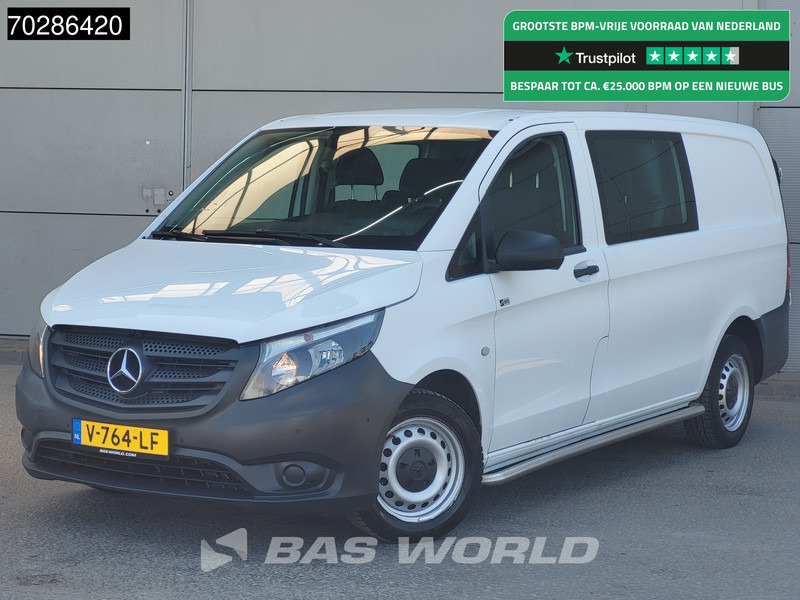 Mercedes-Benz Vito 111 Dubbel Cabine L2H1 Trekhaak Navi Airco Parkeersensoren L2 DC Doka Mixto 5m3 Airco Trekhaak - Väike kaubik: pilt 1 Mercedes-Benz Vito 111 Dubbel Cabine L2H1 Trekhaak Navi Airco Parkeersensoren L2 DC Doka Mixto 5m3 Airco Trekhaak - Väike kaubik: pilt 1