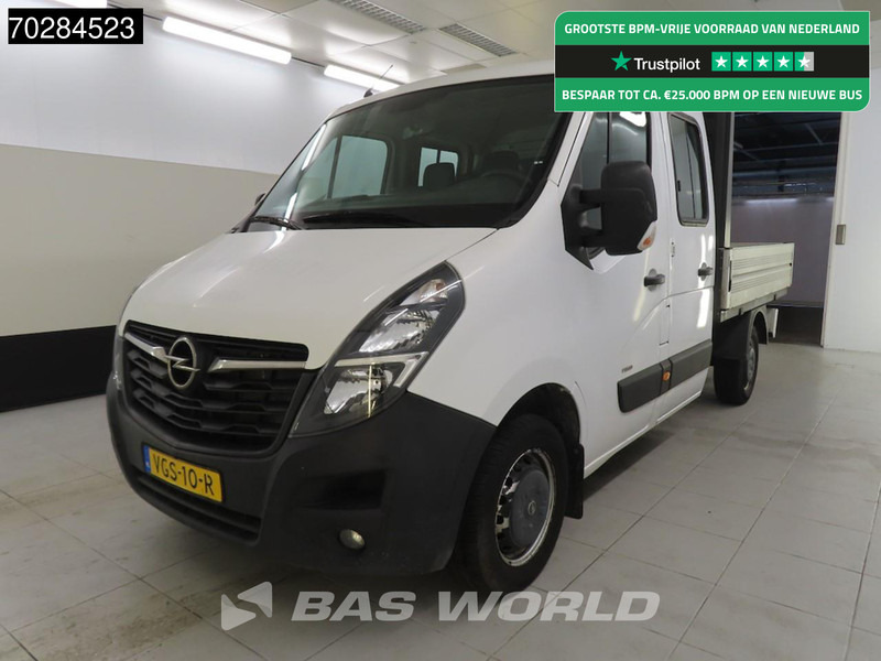 Madelauto Opel Movano 140PK COMING SOON! Open Laadbak Trekhaak Navi Airco Cruise Pritsche Pickup Open Box Airco Dubbel cabine Trekhaak Cruise control: pilt 1