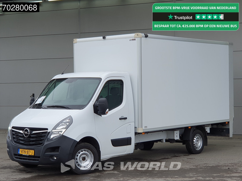 Opel Movano 150PK Laadklep Bakwagen Zijdeur Navi Airco Camera Euro6 Meubelbak Koffer 20m3 Airco Cruise control - Tarbesõiduk furgoon: pilt 1 Opel Movano 150PK Laadklep Bakwagen Zijdeur Navi Airco Camera Euro6 Meubelbak Koffer 20m3 Airco Cruise control - Tarbesõiduk furgoon: pilt 1
