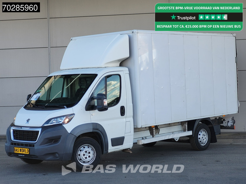 Peugeot Boxer 150PK Trekhaak D'Hollandia Laadklep Zijdeur Bakwagen Navi Airco Cruise Lat om Lat Euro5 Meubelbak Koffer 18m3 Airco Trekhaak Cruise co - Tarbesõiduk furgoon: pilt 1 Peugeot Boxer 150PK Trekhaak D'Hollandia Laadklep Zijdeur Bakwagen Navi Airco Cruise Lat om Lat Euro5 Meubelbak Koffer 18m3 Airco Trekhaak Cruise co - Tarbesõiduk furgoon: pilt 1