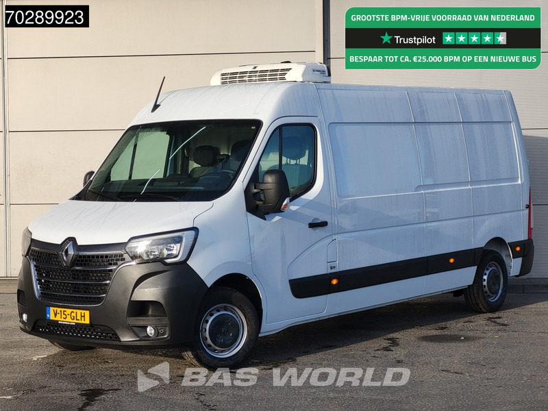 Renault Master 135PK Koelwagen Thermo King V-200 MAX 230v Stekker LED Airco Cruise Camera Parkeersensoren Euro6 Koel Koeler Kühl Kühler Kühlwagen 10m - Tarbesõiduk külmik: pilt 1 Renault Master 135PK Koelwagen Thermo King V-200 MAX 230v Stekker LED Airco Cruise Camera Parkeersensoren Euro6 Koel Koeler Kühl Kühler Kühlwagen 10m - Tarbesõiduk külmik: pilt 1