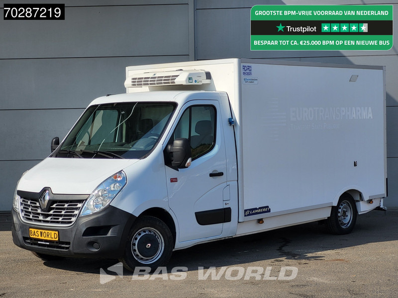 Renault Master 145PK Koelwagen Vriezer Lamberet Thermo King V-300 MAX 230V Stekker Airco Cruise Parkeersensoren Euro6 Koel Koeler Kühl Kühler Kühlwag - Tarbesõiduk külmik: pilt 1 Renault Master 145PK Koelwagen Vriezer Lamberet Thermo King V-300 MAX 230V Stekker Airco Cruise Parkeersensoren Euro6 Koel Koeler Kühl Kühler Kühlwag - Tarbesõiduk külmik: pilt 1