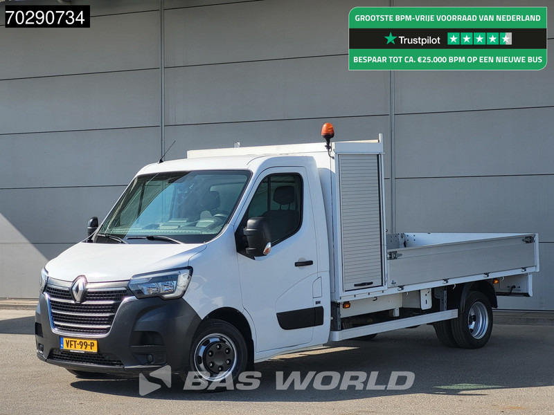 Renault Master 145PK Open Laadbak Dubbellucht 3,5t Trekhaak LED Airco Cruise Standkachel Euro6 Pritsche Pickup Open Box Airco Trekhaak Cruise control - Madelauto: pilt 1 Renault Master 145PK Open Laadbak Dubbellucht 3,5t Trekhaak LED Airco Cruise Standkachel Euro6 Pritsche Pickup Open Box Airco Trekhaak Cruise control - Madelauto: pilt 1