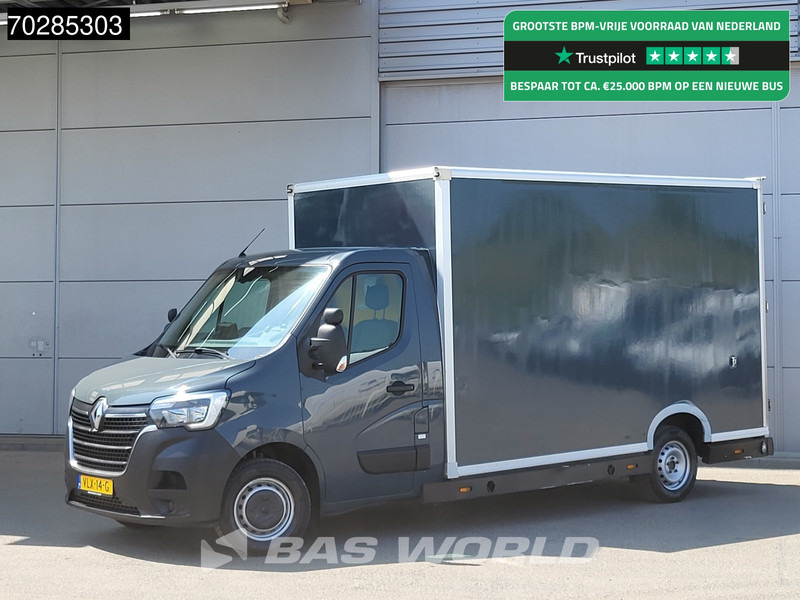 Renault Master 150PK Bakwagen Airco Cruise Luchtvering Meubelbak Plancher Verkoopwagen Foodtruck Paardenwagen 18m3 Airco Cruise control - Tarbesõiduk furgoon: pilt 1 Renault Master 150PK Bakwagen Airco Cruise Luchtvering Meubelbak Plancher Verkoopwagen Foodtruck Paardenwagen 18m3 Airco Cruise control - Tarbesõiduk furgoon: pilt 1
