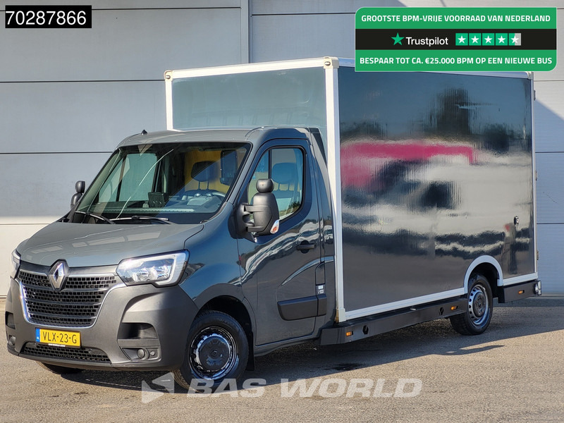 Renault Master 150PK Bakwagen Airco Cruise Luchtvering Meubelbak Plancher Verkoopwagen Foodtruck Paardenwagen 18m3 Airco Cruise control - Tarbesõiduk furgoon: pilt 1 Renault Master 150PK Bakwagen Airco Cruise Luchtvering Meubelbak Plancher Verkoopwagen Foodtruck Paardenwagen 18m3 Airco Cruise control - Tarbesõiduk furgoon: pilt 1