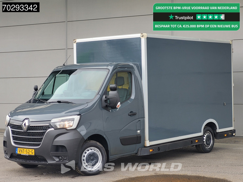 Renault Master 150PK Bakwagen Airco Cruise Luchtvering Meubelbak Plancher Verkoopwagen Foodtruck Paardenwagen 18m3 Airco Cruise control - Tarbesõiduk furgoon: pilt 1 Renault Master 150PK Bakwagen Airco Cruise Luchtvering Meubelbak Plancher Verkoopwagen Foodtruck Paardenwagen 18m3 Airco Cruise control - Tarbesõiduk furgoon: pilt 1