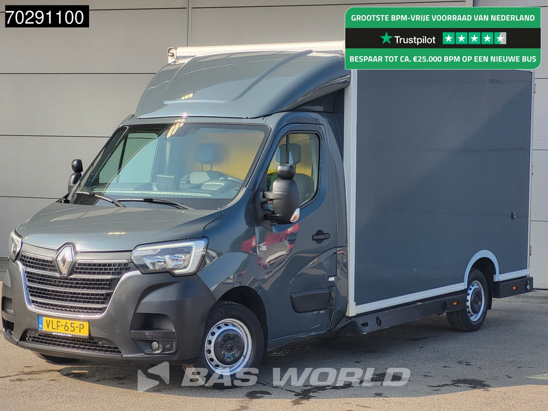 Renault Master 150PK Bakwagen Airco Cruise Luchtvering Meubelbak Plancher Verkoopwagen Foodtruck Paardenwagen 18m3 Airco Cruise control - Tarbesõiduk furgoon: pilt 1 Renault Master 150PK Bakwagen Airco Cruise Luchtvering Meubelbak Plancher Verkoopwagen Foodtruck Paardenwagen 18m3 Airco Cruise control - Tarbesõiduk furgoon: pilt 1