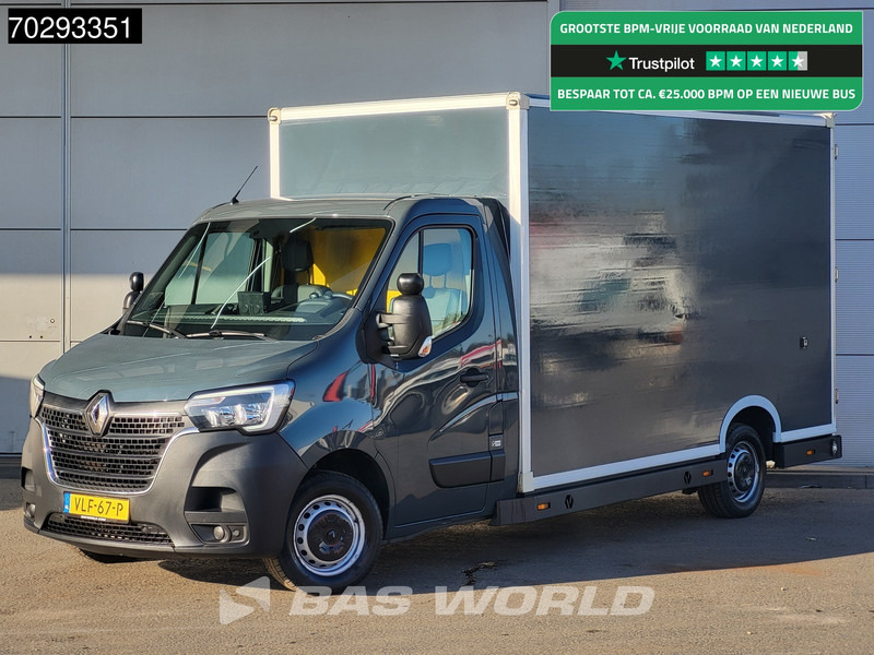 Renault Master 150PK Bakwagen Airco Cruise Luchtvering Meubelbak Plancher Verkoopwagen Foodtruck Paardenwagen 19m3 Airco Cruise control - Tarbesõiduk furgoon: pilt 1 Renault Master 150PK Bakwagen Airco Cruise Luchtvering Meubelbak Plancher Verkoopwagen Foodtruck Paardenwagen 19m3 Airco Cruise control - Tarbesõiduk furgoon: pilt 1