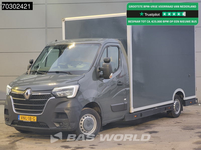 Renault Master 150PK Luchtvering Automaat Bakwagen Lowliner LED Airco Cruise Camera Euro6 Meubelwagen Koffer Verkoopwagen 18m3 Airco Cruise control - Tarbesõiduk furgoon: pilt 1 Renault Master 150PK Luchtvering Automaat Bakwagen Lowliner LED Airco Cruise Camera Euro6 Meubelwagen Koffer Verkoopwagen 18m3 Airco Cruise control - Tarbesõiduk furgoon: pilt 1