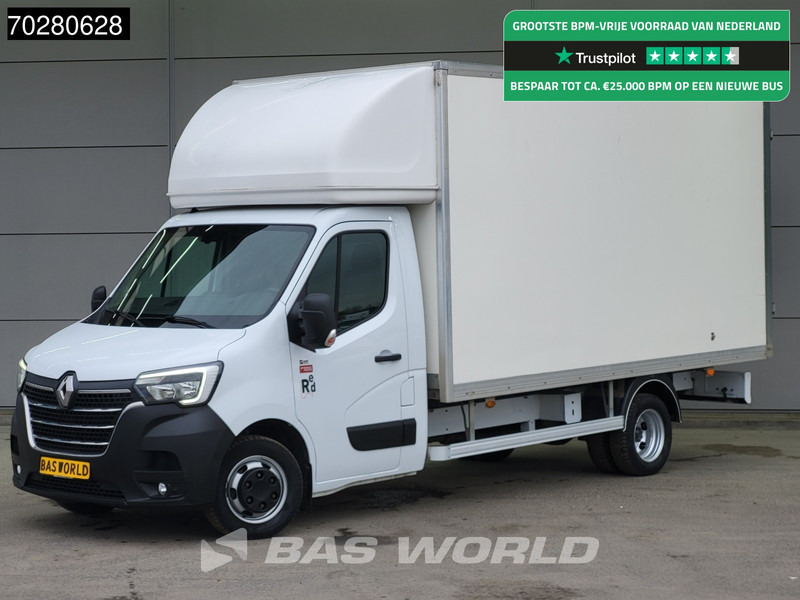 Renault Master 165PK Bakwagen Dubbellucht Achterdeuren LED Airco Cruise Meubelbak Koffer 22m3 Airco Cruise control - Tarbesõiduk furgoon: pilt 1 Renault Master 165PK Bakwagen Dubbellucht Achterdeuren LED Airco Cruise Meubelbak Koffer 22m3 Airco Cruise control - Tarbesõiduk furgoon: pilt 1