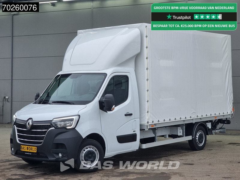 Renault Master 165PK Schuifzeilen met Laadklep Bakwagen Airco Cruise Schuifzeil Zeilen Koffer Meubelbak 21m3 Airco Cruise control - Tent tarbesõiduk: pilt 1 Renault Master 165PK Schuifzeilen met Laadklep Bakwagen Airco Cruise Schuifzeil Zeilen Koffer Meubelbak 21m3 Airco Cruise control - Tent tarbesõiduk: pilt 1