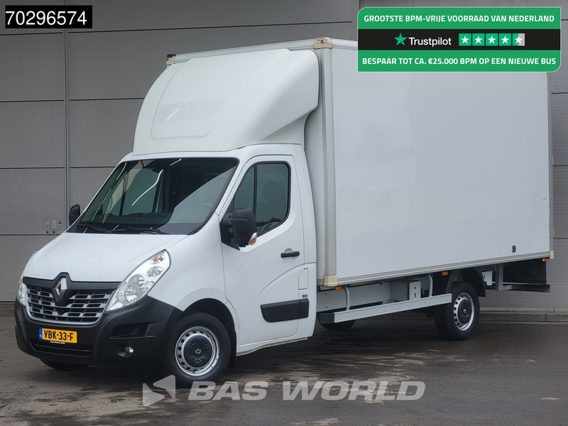 Renault Master 170pk Bakwagen Achterdeuren Lat om Lat Airco Cruise Euro6 Meubelbak Koffer Airco Cruise control - Tarbesõiduk furgoon: pilt 1 Renault Master 170pk Bakwagen Achterdeuren Lat om Lat Airco Cruise Euro6 Meubelbak Koffer Airco Cruise control - Tarbesõiduk furgoon: pilt 1