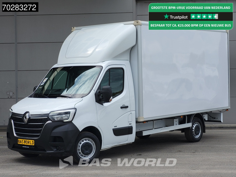 Renault Master Z.E. 77PK Elektrisch 52kWh WLTP 130km Bakwagen LED Navi Airco Euro6 Meubelbak Koffer 21m3 Airco - Tarbesõiduk furgoon, Elektrikaubik: pilt 1 Renault Master Z.E. 77PK Elektrisch 52kWh WLTP 130km Bakwagen LED Navi Airco Euro6 Meubelbak Koffer 21m3 Airco - Tarbesõiduk furgoon, Elektrikaubik: pilt 1