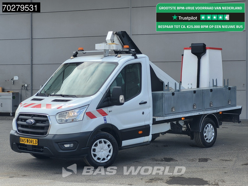 Ford Transit 130pk Hoogwerker 11meter werkhoogte Trekhaak Airco Cruise Camera Euro6 Parkeersensoren Hubarbeitsbühne France Elevateur Airco Tr - Tarbesõiduk: pilt 1 Ford Transit 130pk Hoogwerker 11meter werkhoogte Trekhaak Airco Cruise Camera Euro6 Parkeersensoren Hubarbeitsbühne France Elevateur Airco Tr - Tarbesõiduk: pilt 1