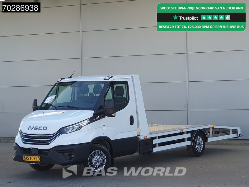 Iveco Daily 35S18 3.0L Autotransporter Automaat 3,5t Trekhaak Navi ACC LED Airco Lier Euro6 Oprijwagen Cartransporter Trekhaak - Tarbesõiduk: pilt 1 Iveco Daily 35S18 3.0L Autotransporter Automaat 3,5t Trekhaak Navi ACC LED Airco Lier Euro6 Oprijwagen Cartransporter Trekhaak - Tarbesõiduk: pilt 1