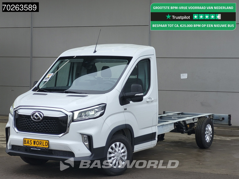 Maxus eDeliver 9 204PK 65kWh Elektrisch 140km WLTP Automaat Chassis Cabine L4 400cm WB Fahrgestell Airco - Tarbesõiduk, Elektrikaubik: pilt 1 Maxus eDeliver 9 204PK 65kWh Elektrisch 140km WLTP Automaat Chassis Cabine L4 400cm WB Fahrgestell Airco - Tarbesõiduk, Elektrikaubik: pilt 1