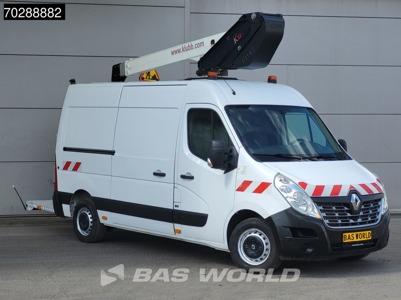 Tarbesõiduk Renault Master 130pk Hoogwerker 11m Werkhoogte Trekhaak Airco Cruise Camera Euro6 Nacelle Arbeitsbühne 1Personen Airco Trekhaak Cruise control: pilt 7