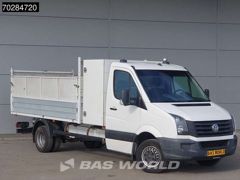 Volkswagen Crafter 136pk Open Laadbak met Kist Dubbellucht 3,5t Trekhaak Airco Euro6 Tipper Benne Kieper Airco Trekhaak - Madelauto: pilt 3 Volkswagen Crafter 136pk Open Laadbak met Kist Dubbellucht 3,5t Trekhaak Airco Euro6 Tipper Benne Kieper Airco Trekhaak - Madelauto: pilt 3